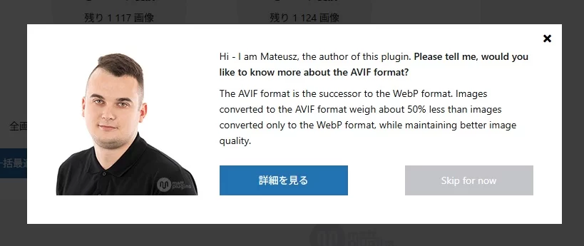 WebP形式の画像を出力するプラグイン「Converter for Media」|Personal WP Customization Notes (PWCN)